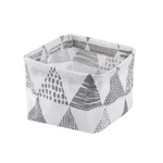 Grey White Triangle
