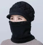 Mom Hat Zipper Black