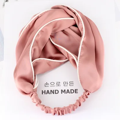 Satin women's hairband Pink - Shop at LoveMi