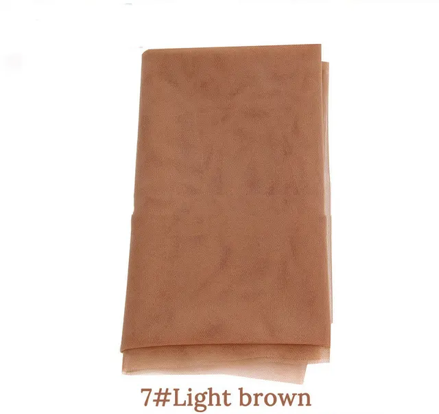 Lace wig making hair net Light Brown 1Yard - Shop at LoveMi