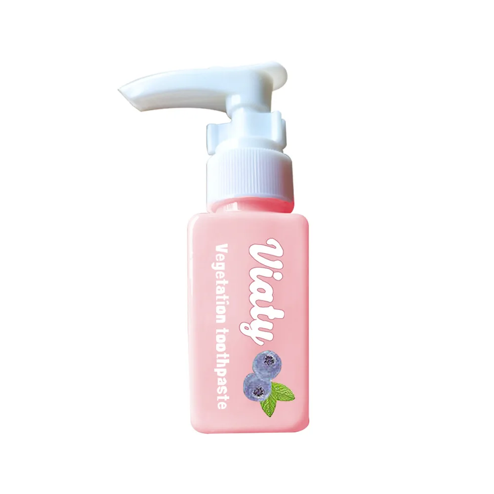 Pressing Natural Blueberry Baking Soda Toothpaste Teeth Whitening Tooth Paste To Remove Dental Stain - 30Ml5Pc