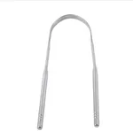 explosion models explosion models 304 stainless steel tongue scraper to remove bad breath clean tongue moss scraper - Silver 430