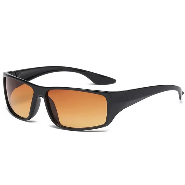 Sports men's sunglasses frame night vision glasses - Brown