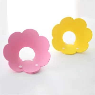 Cat Anti Lick Shame Circle Pink And Yellow - Shop at LoveMi