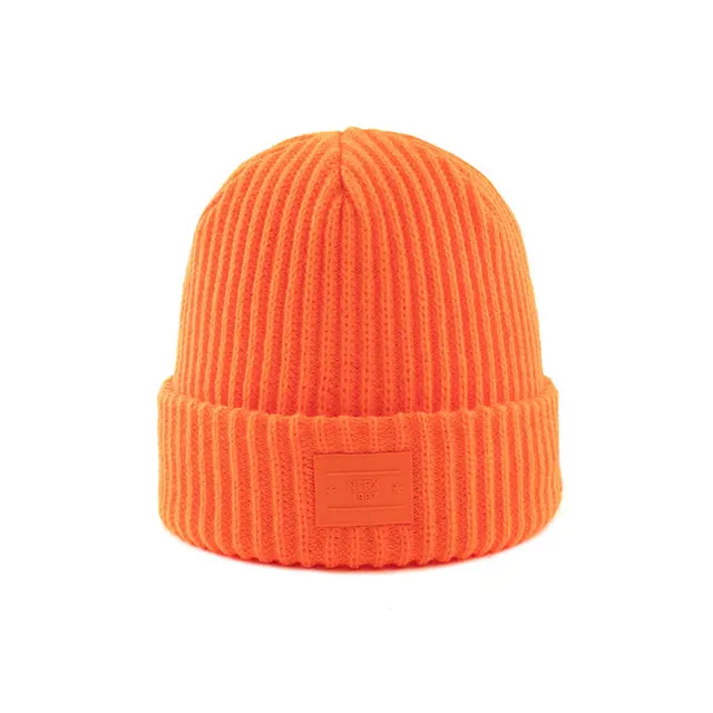 NTRX knitted cute woolen hat Orange - Shop at LoveMi