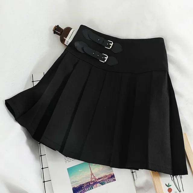 College style pleated skirt for young girls Black - Shop at LoveMi