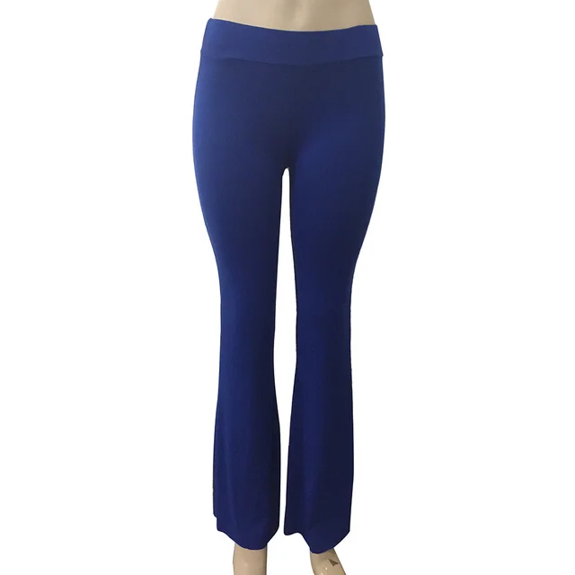 Fashion slim trousers Blue - Shop at LoveMi