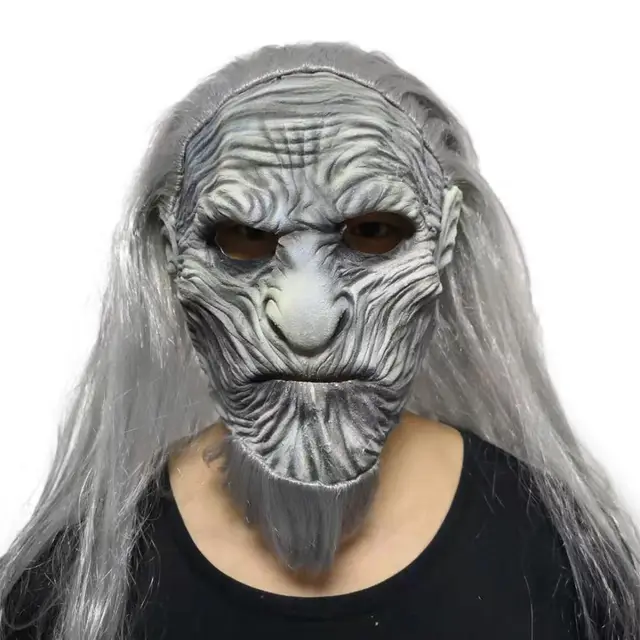 Long Haired Night King Mask Headgear Yaoh - Shop at LoveMi