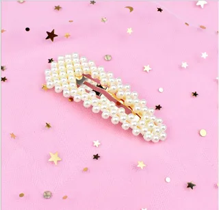 Knitted hair clip headdress - 4Style