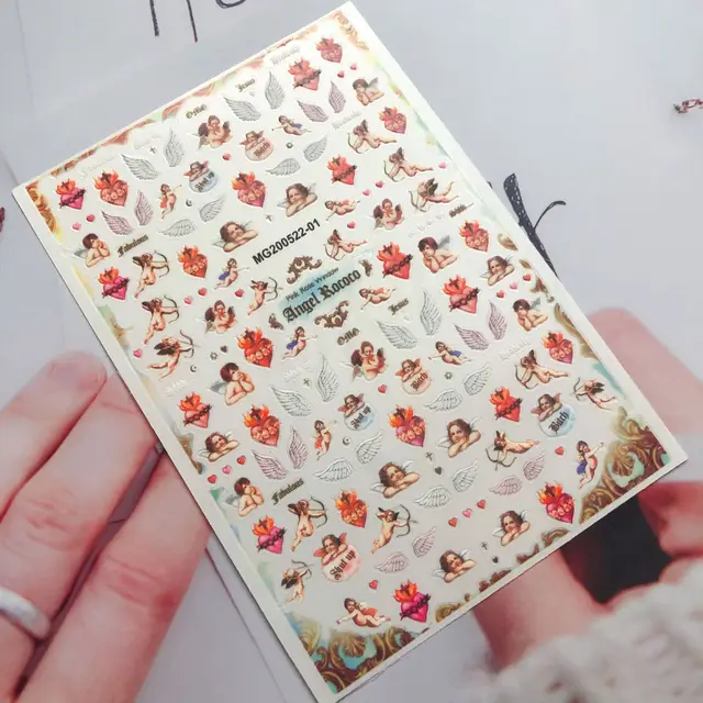 Angel Nail Sticker - Shop at LoveMi