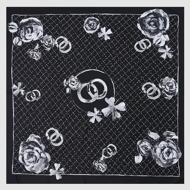 Carriage twill silk scarf 40Style - Shop at LoveMi