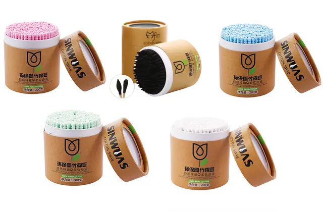 Cotton swab+bamboo brush Set - Shop at LoveMi
