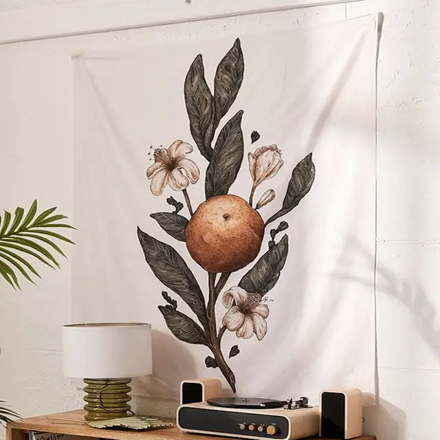 Hand drawn abstract tapestry Color B - Shop at LoveMi