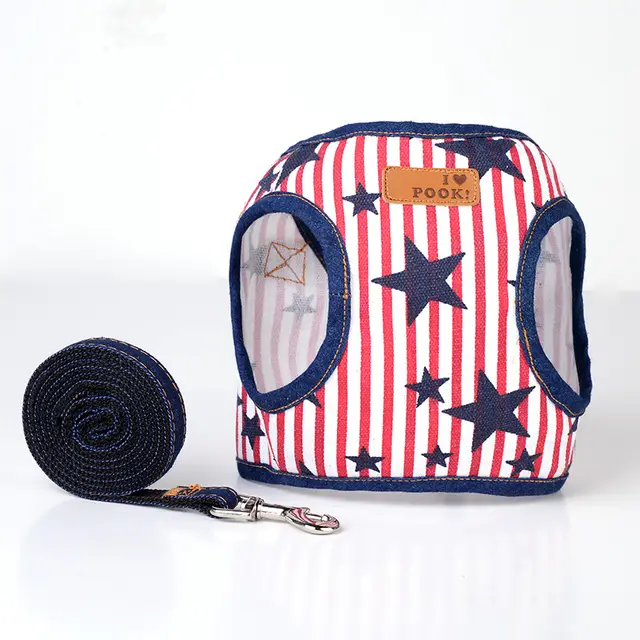 Vest Style Cowboy Dog Leash Star Models - Shop at LoveMi