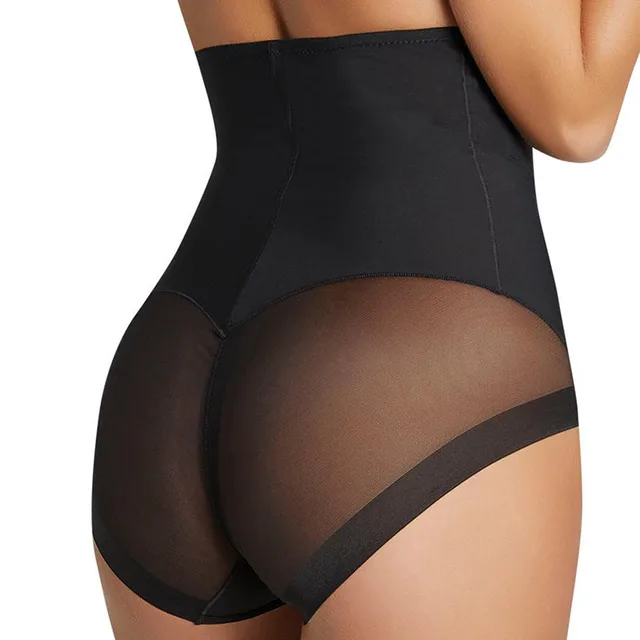 Non marking high elastic mesh hip lifting pants Black - Shop at LoveMi