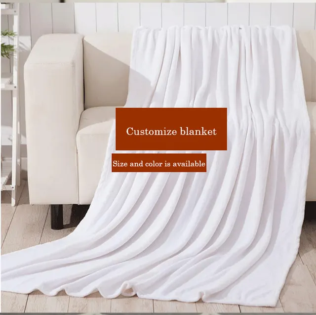 Custom Desig Flannel Blanket Knee Warm Blanket - Other Size