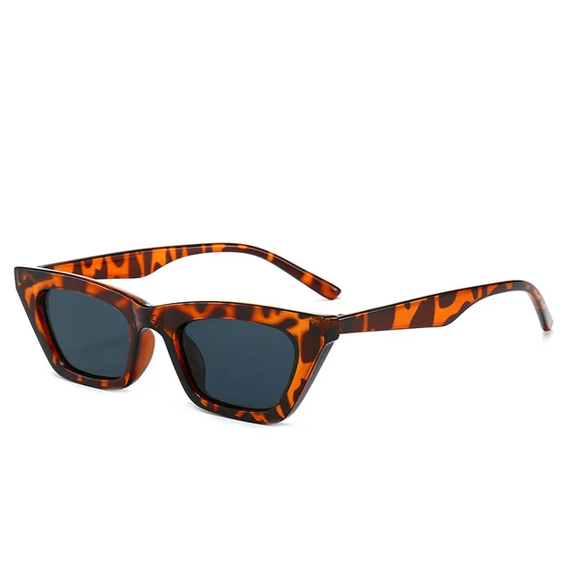 New Beauty Trend Small Square Sunglasses Leopard - Shop at LoveMi