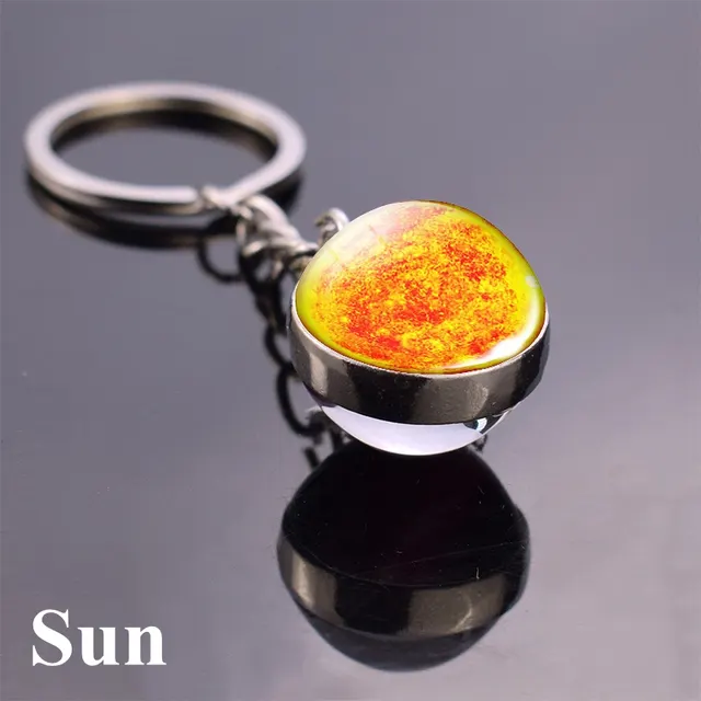 Solar System Planet Key Ring - Sun