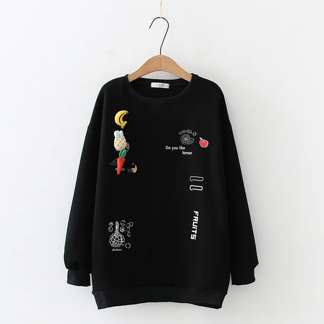 Fruit plus cashmere sweater Black - Shop at LoveMi