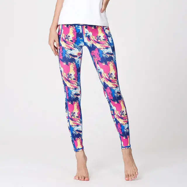 Tie dye printed yoga pants 6 Style - Shop at LoveMi