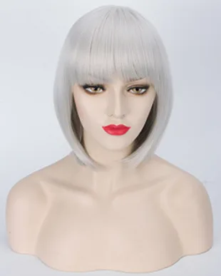 Anime Cos Wig Silvery White - Shop at LoveMi