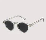 Retro sunglasses - Transparent