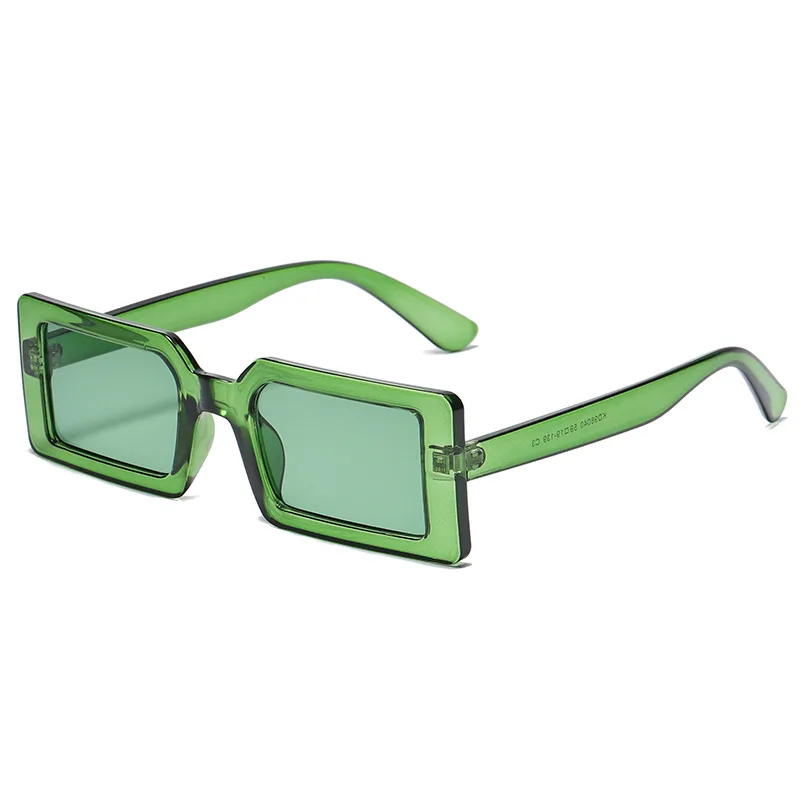 New fashion small frame square sunglasses - Green
