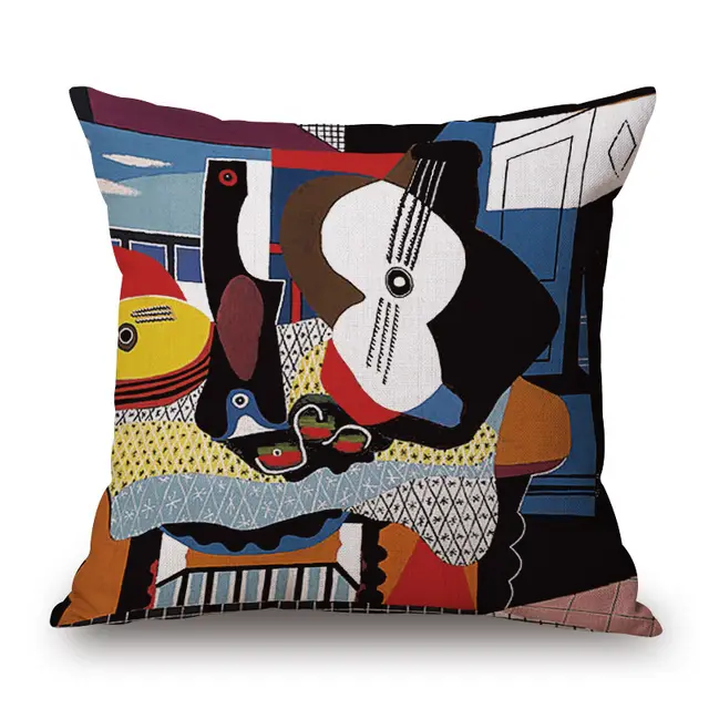 Picasso painting print pillowcase - 1 Style