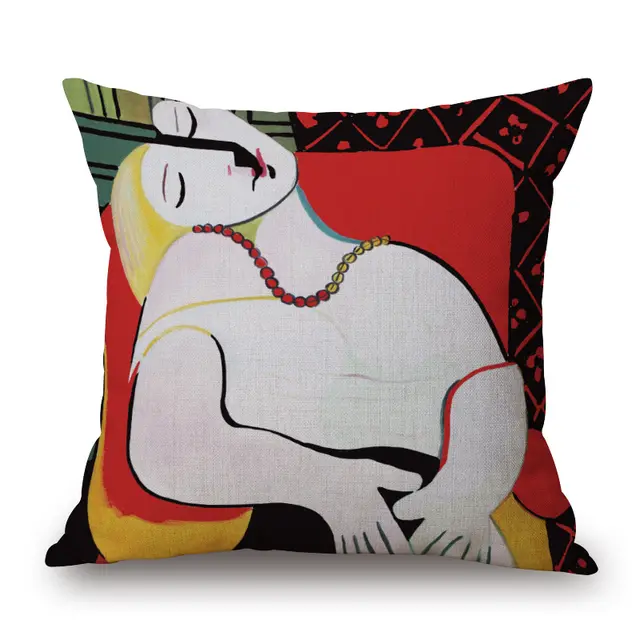 Picasso painting print pillowcase - 2 Style