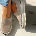 Ladies casual loafers - Pink