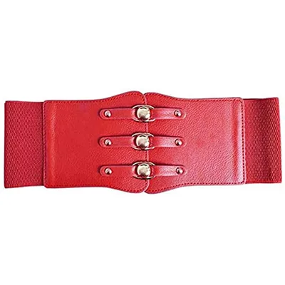 Ladies stretch wide waist seal Red - Shop at LoveMi