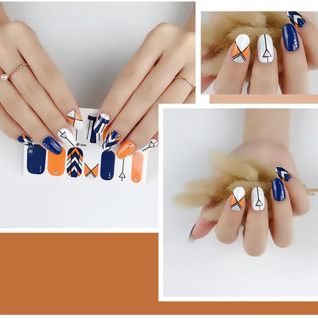 3D bronzing nail stickers 142 Style - Shop at LoveMi