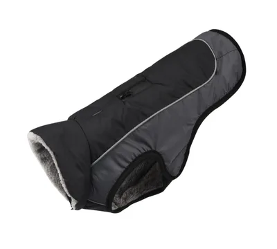 Thickened dog padded coat reflective dog clothing Black - Shop at LoveMi