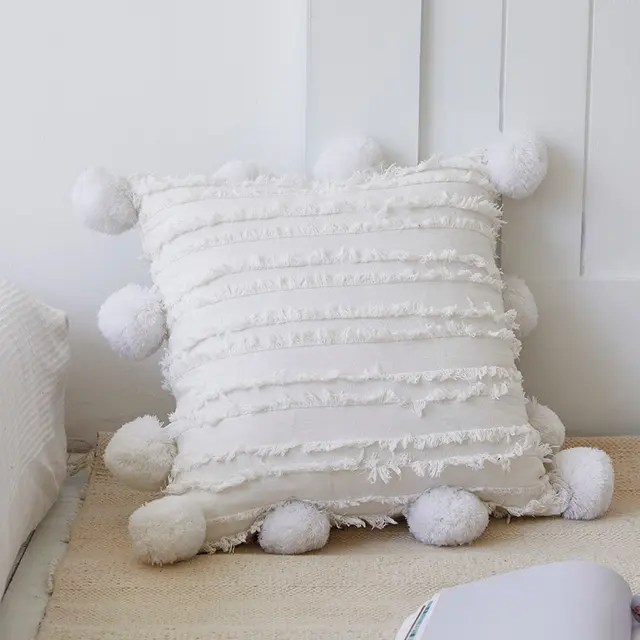 Solid Color Sofa Cushion White - Shop at LoveMi