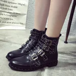 Rivet short boots - Black