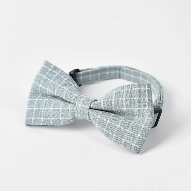 British style child pet dog bow tie Grey - Shop at LoveMi
