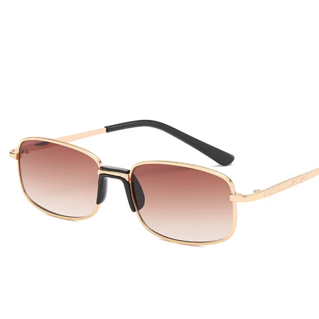 Transparent ocean sunglasses Gold Brown - Shop at LoveMi