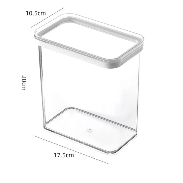 Wall-hung rice bucket with whole grains - 2400Ml