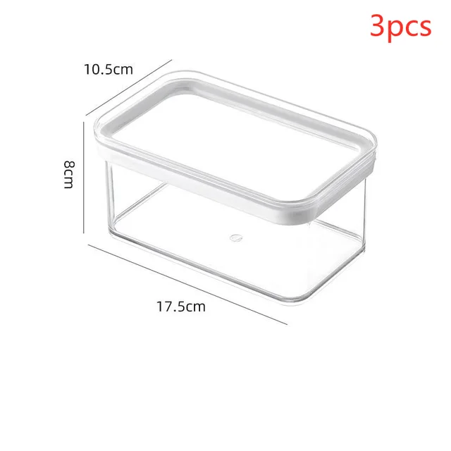 Wall-hung rice bucket with whole grains - 900Ml 3Pcs