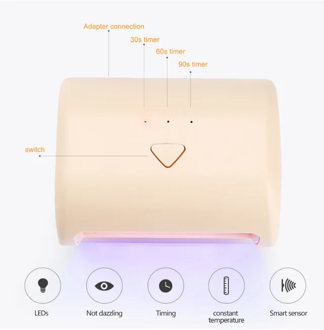 Nail lamp Pink - Shop at LoveMi