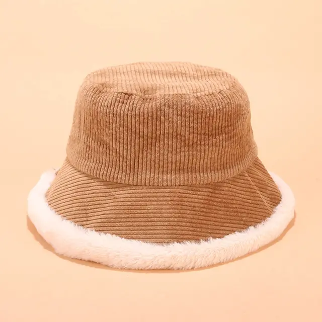Corduroy fisherman hat Khaki - Shop at LoveMi