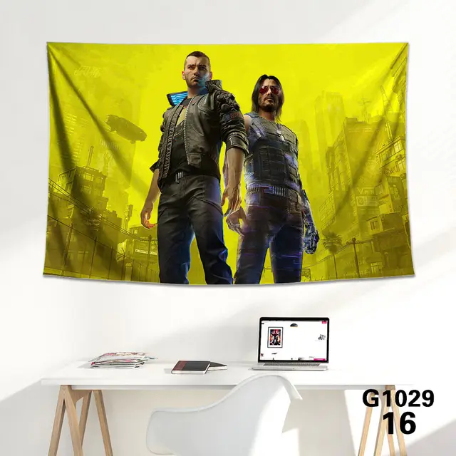 Game background cloth tapestry wall cloth tapestry decoration canvas - 16Style
