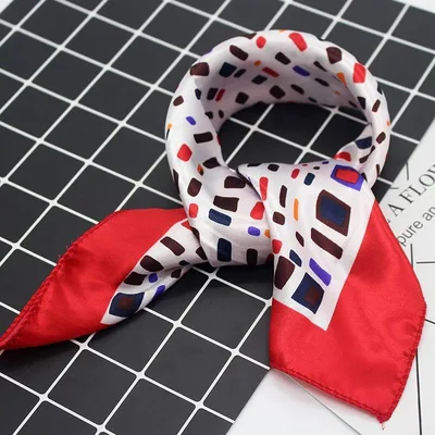 Small silk scarf 7 Style - Shop at LoveMi