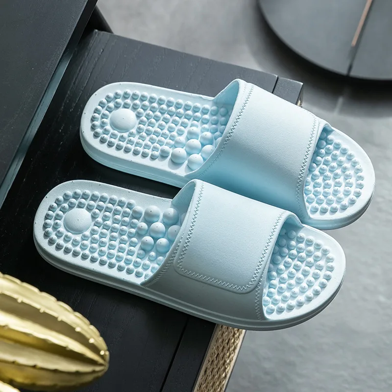 Non-slip Soft Bottom Wear-resistant Slippers - Blue