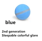 Smart Pet Toy Ball USB Charging - Blue