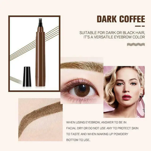 Long Lasting Eyebrow Pencil Eyebrow Cream Light Brown - Shop at LoveMi