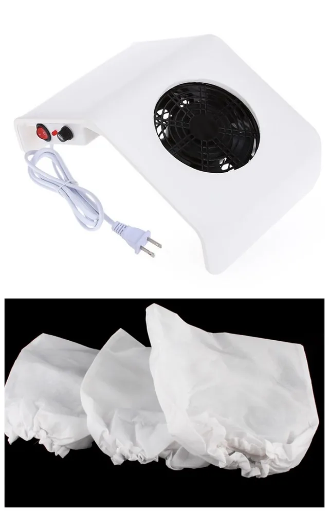 DIY nail nail dryer nail cleaner vacuum cleaner Whiteset - Shop at LoveMi