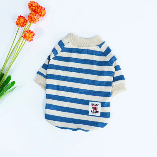 Autumn And Winter New Pet Clothing Dog Clothing - Blue