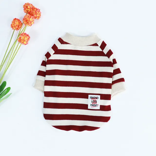 Autumn And Winter New Pet Clothing Dog Clothing Red - Shop at LoveMi