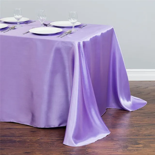 Table Cloth Rectangle Table Cover Light Purple - Shop at LoveMi